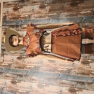 Fancy fringe cowgirl costume